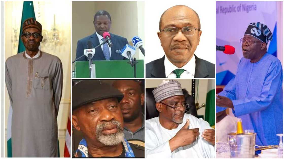 Shugaban kasa Buhari, Bola Tinubu da wasu manyan gwamnati