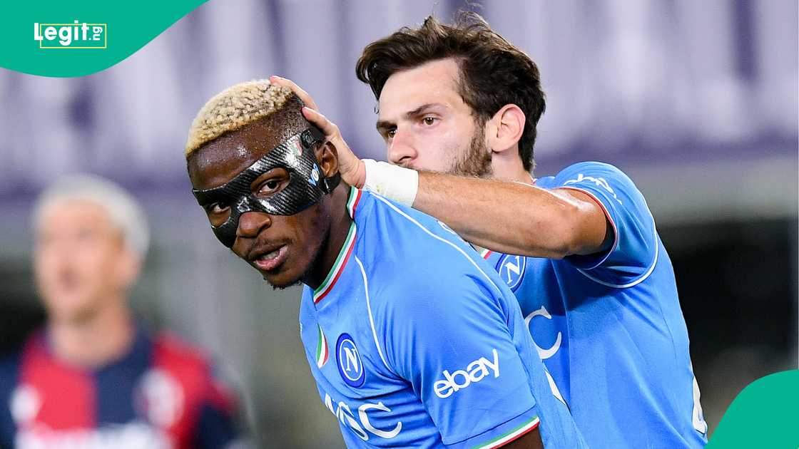Antonio Conte recently spoke about Khvicha Kvaratskhelia and Victor Osimhen Antonio Conte recently spoke about Khvicha Kvaratskhelia and Victor Osimhen