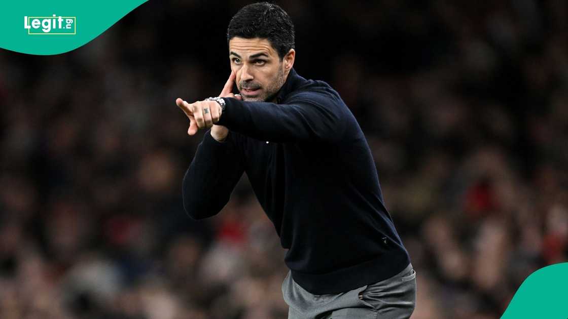 Arsenal, Mikel Arteta, Manchester City, Etihad Stadium, Football, Premier League. Arsenal, Mikel Arteta, Manchester City, Etihad Stadium, Football, Premier League.