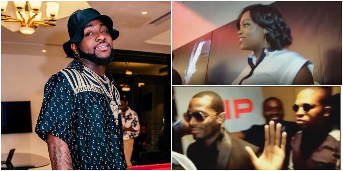 Davido's album launch in 2012 Davido's album launch in 2012