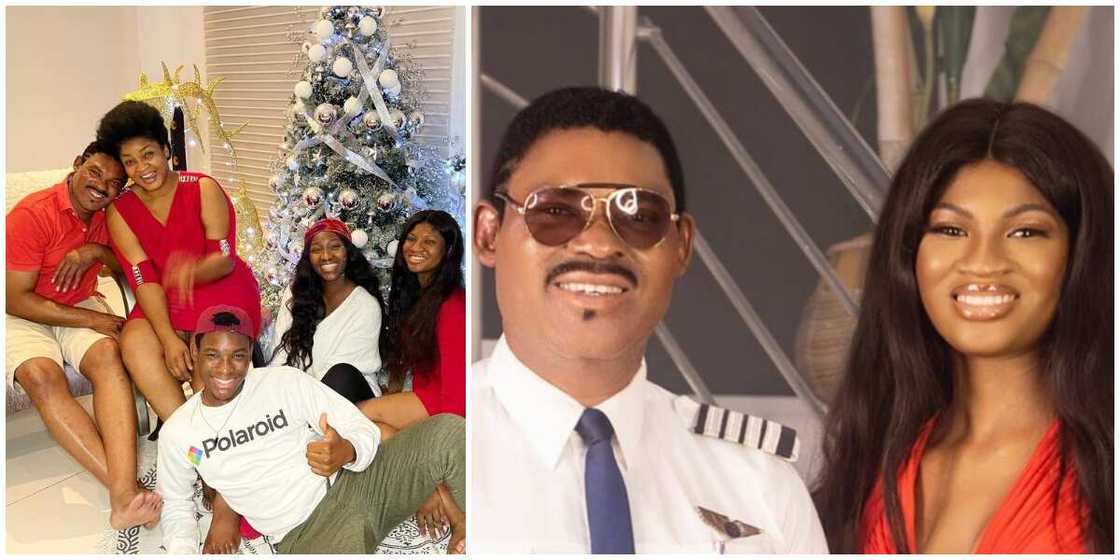 Omotola Jalade-Ekeinde Marks Daughter's Birthday, Hubby Leaves Work to Join Celebrant for Cute Photoshoot