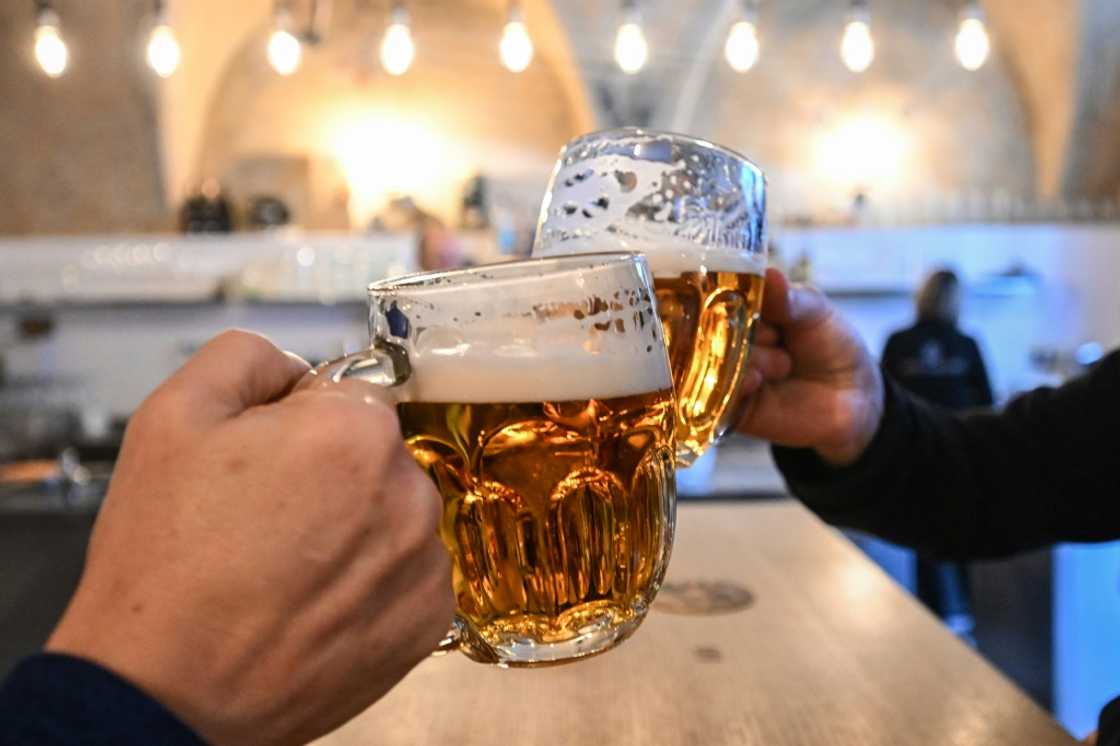 Many beer drinkers in the central European country are turning away from pubs, often to save money Many beer drinkers in the central European country are turning away from pubs, often to save money