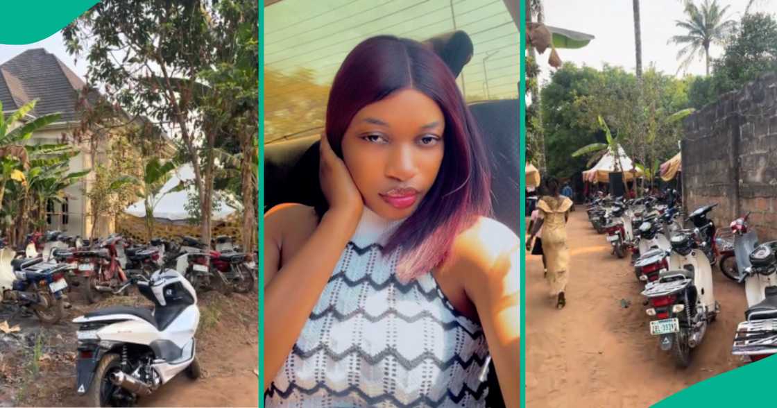 Wedding guest stunned to find no cars but only bikes at venue Wedding guest stunned to find no cars but only bikes at venue