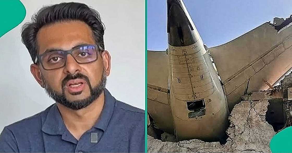 Man excited as his late dad's ring is found in Air India crash wreckage days later. Man excited as his late dad's ring is found in Air India crash wreckage days later.