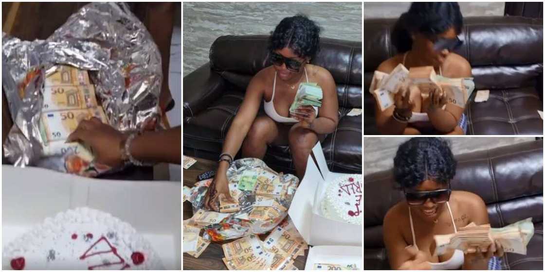 Social Media in Frenzy as Man Gifts Girlfriend N24m in Foreign Currency on Her Birthday Social Media in Frenzy as Man Gifts Girlfriend N24m in Foreign Currency on Her Birthday