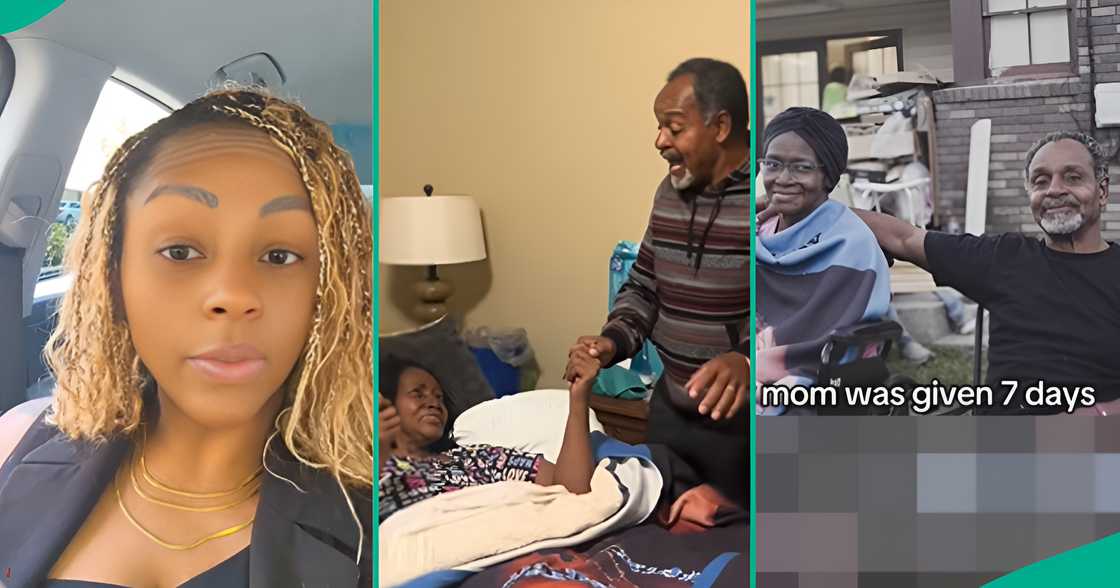 A lady shows her father’s heartwarming actions during her mother’s final days A lady shows her father’s heartwarming actions during her mother’s final days