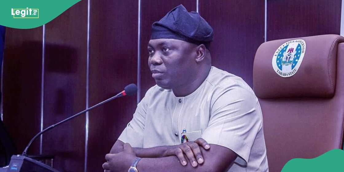 Taraba state Governor Kefas Agbu says Police escort killed his younger sister and not bandits Taraba state Governor Kefas Agbu says Police escort killed his younger sister and not bandits