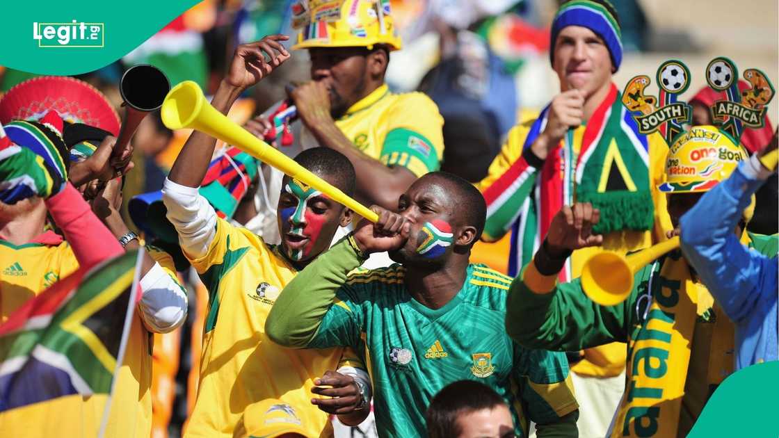 Vuvuzela, FIFA, World Cup, South Africa, Mexico, Soccer City, Johannesburg.