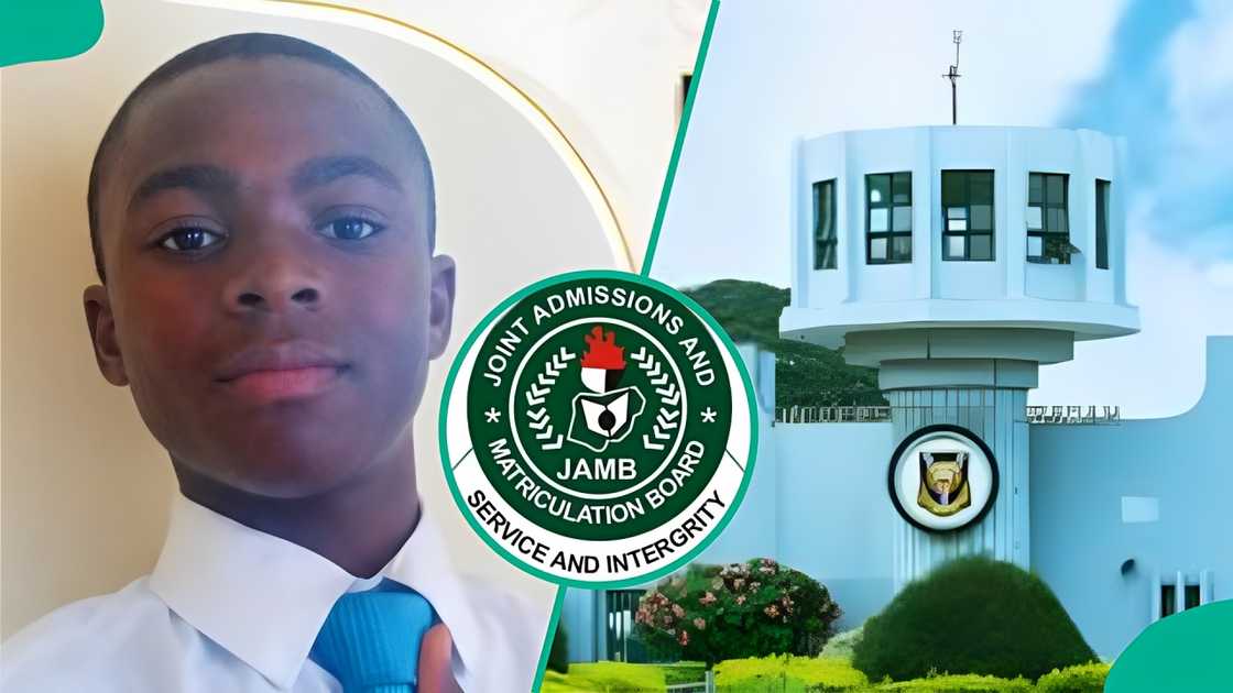 A boy who wants to gain admission into the University of Ibadan displays his 2026 UTME results A boy who wants to gain admission into the University of Ibadan displays his 2026 UTME results