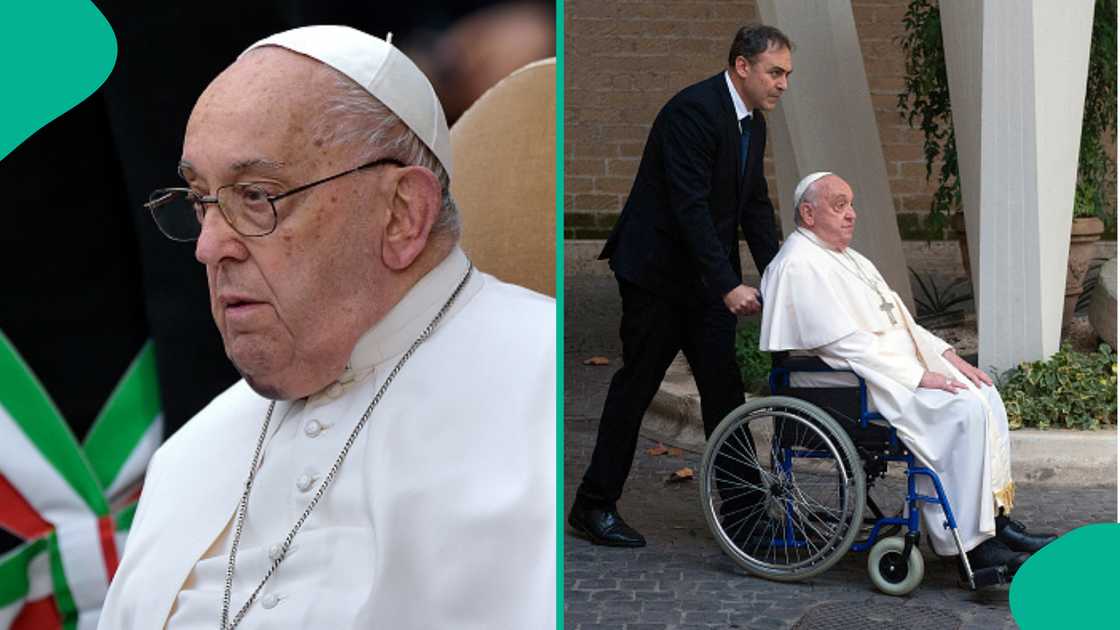 Pope Francis said he was not thinking of resigning in 2024.