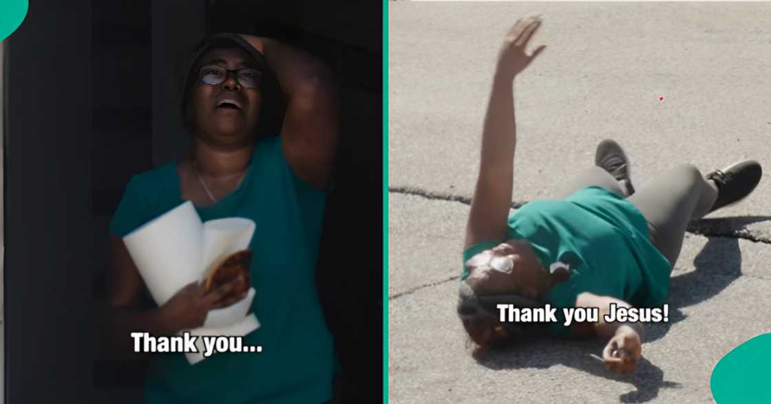 Nigerian single mum in Canada reacts after getting money from stranger Nigerian single mum in Canada reacts after getting money from stranger