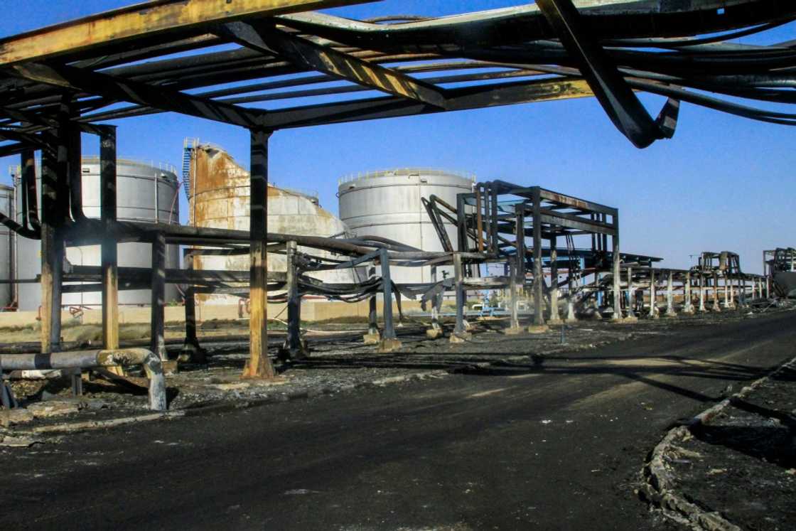 Engineers estimate it will cost at least $1.8 billion to repair the refinery, a huge sum for a country where more than 12 million people have been uprooted by nearly two years of war. Engineers estimate it will cost at least $1.8 billion to repair the refinery, a huge sum for a country where more than 12 million people have been uprooted by nearly two years of war.