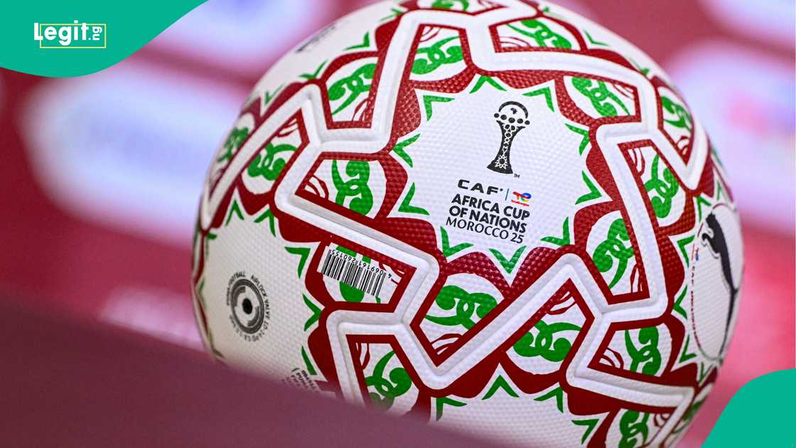 AFCON 2025 matchball, AFCON 2025, Morocco, CAF, Patrice Motsepe. AFCON 2025 matchball, AFCON 2025, Morocco, CAF, Patrice Motsepe.
