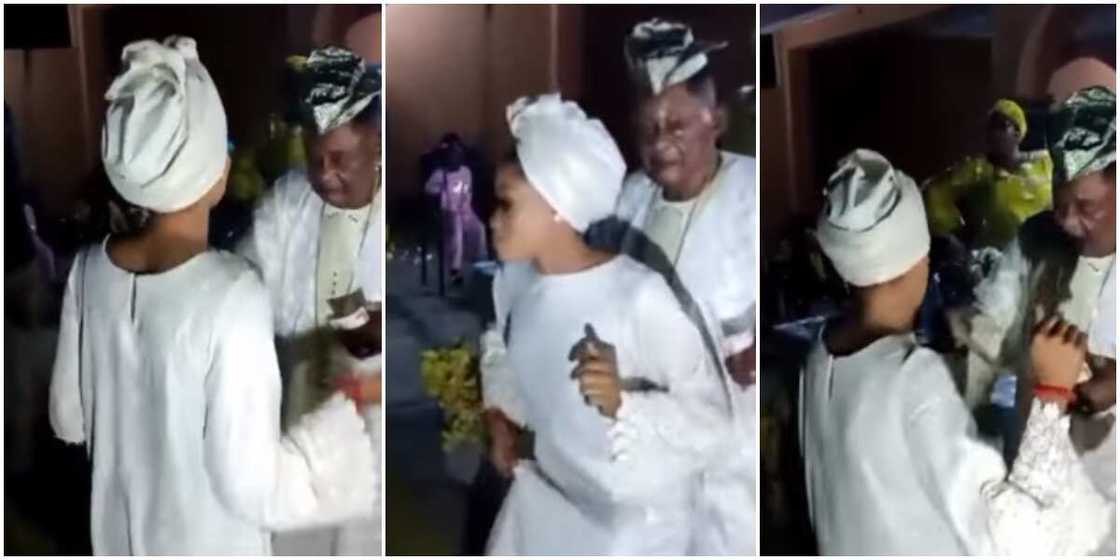 Alaafin Oyo and wife Alaafin Oyo and wife