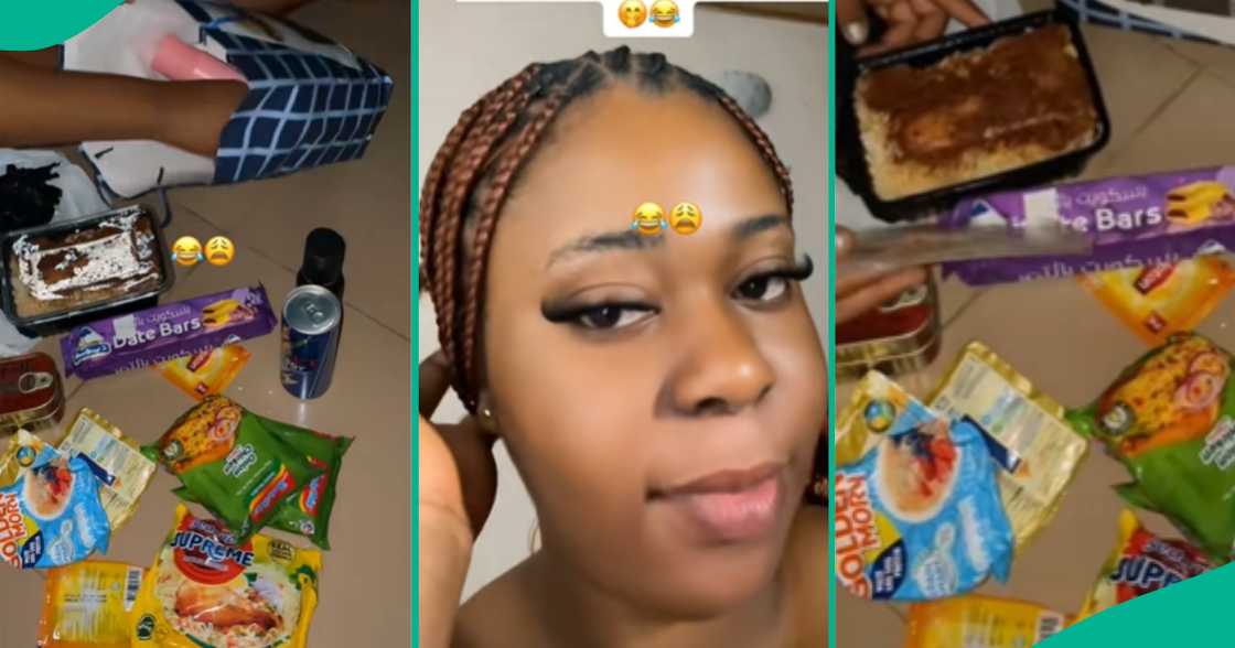 Lady shows off what her friend got from a man during their talking stage Lady shows off what her friend got from a man during their talking stage