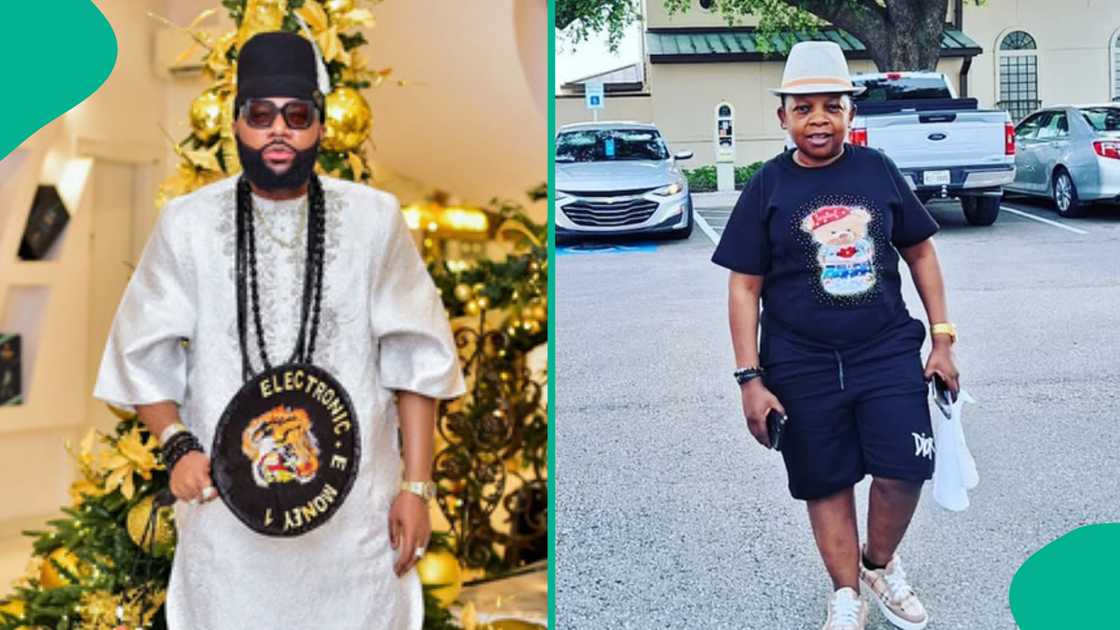 E-Money gifts actor Chinedu Ikedieze 'Aki' a brand new car as gift. E-Money gifts actor Chinedu Ikedieze 'Aki' a brand new car as gift.