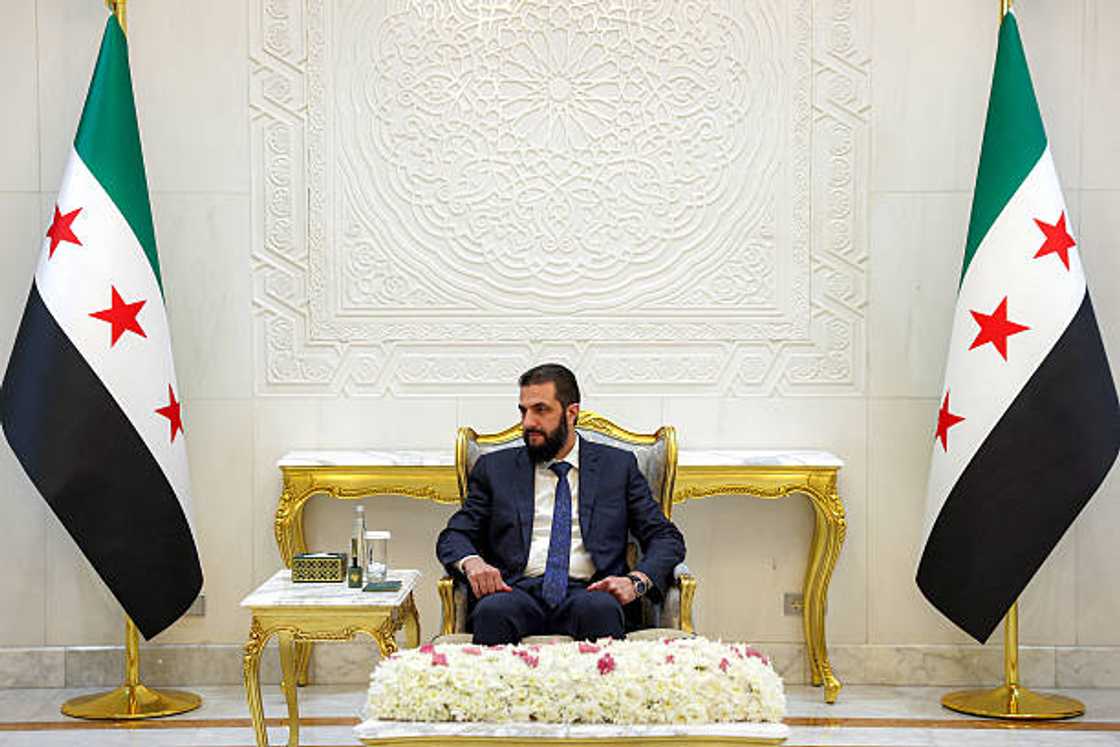 Ahmed al-Sharaa a Syria