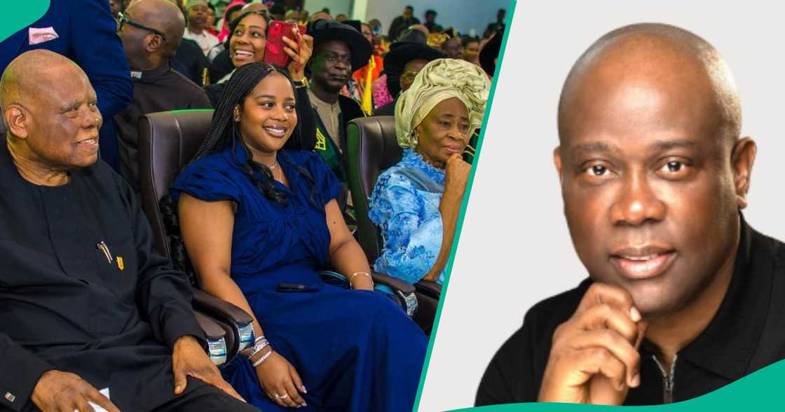 Wigwe University: Man Shares Rare Photo of Late Access Bank CEO’s Parents at School’s Matriculation