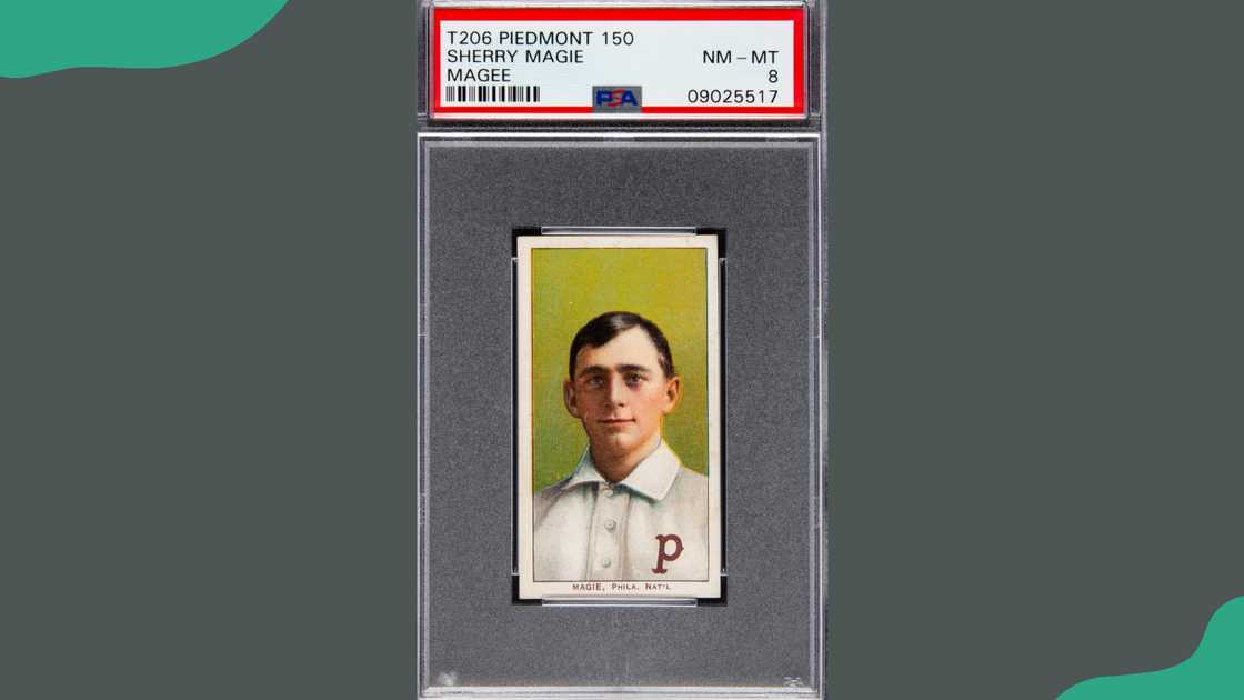 Sherry Magee: 1909-11 T206 Piedmont 150 (Error)