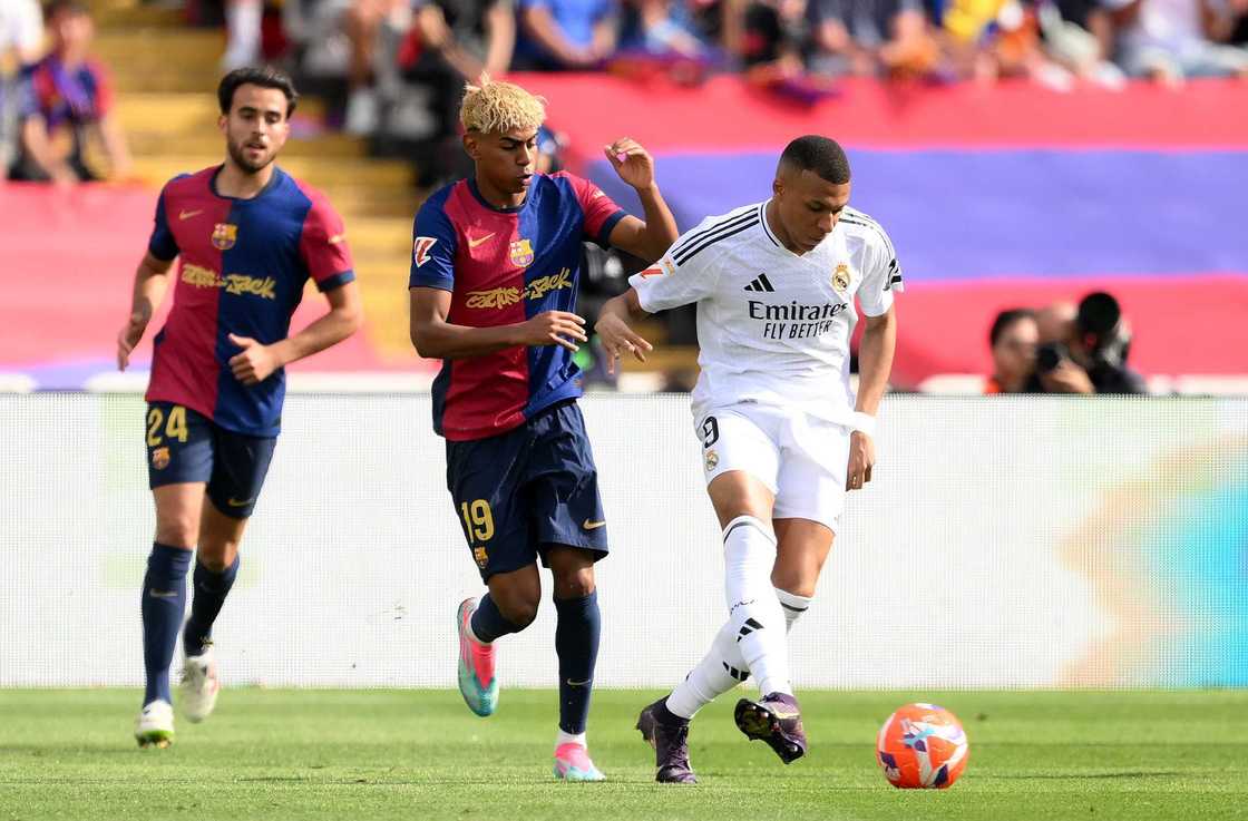 Lamine Yamal, Kylian Mbappe, Barcelona, Real Madrid, El Clasico Lamine Yamal, Kylian Mbappe, Barcelona, Real Madrid, El Clasico