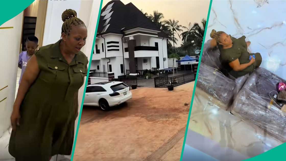 A Nigerian man surprised his mother and siblings with a new house after years in a cramped one-bedroom, video goes viral online.