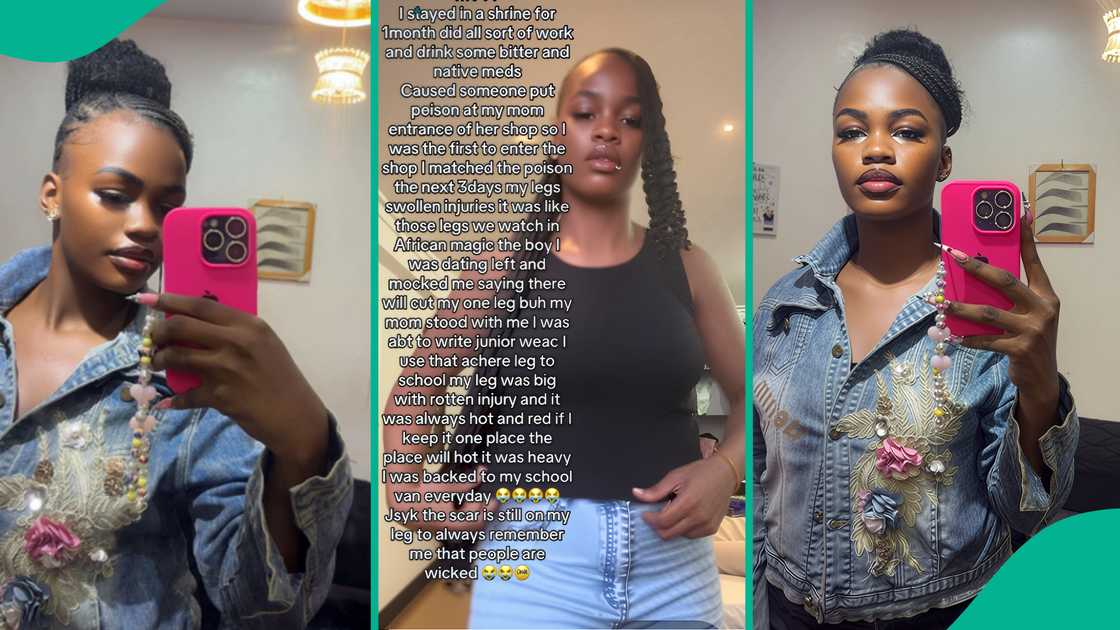 Lady who stayed in shrine for one month narrates her ordeal, Nigerians react Lady who stayed in shrine for one month narrates her ordeal, Nigerians react