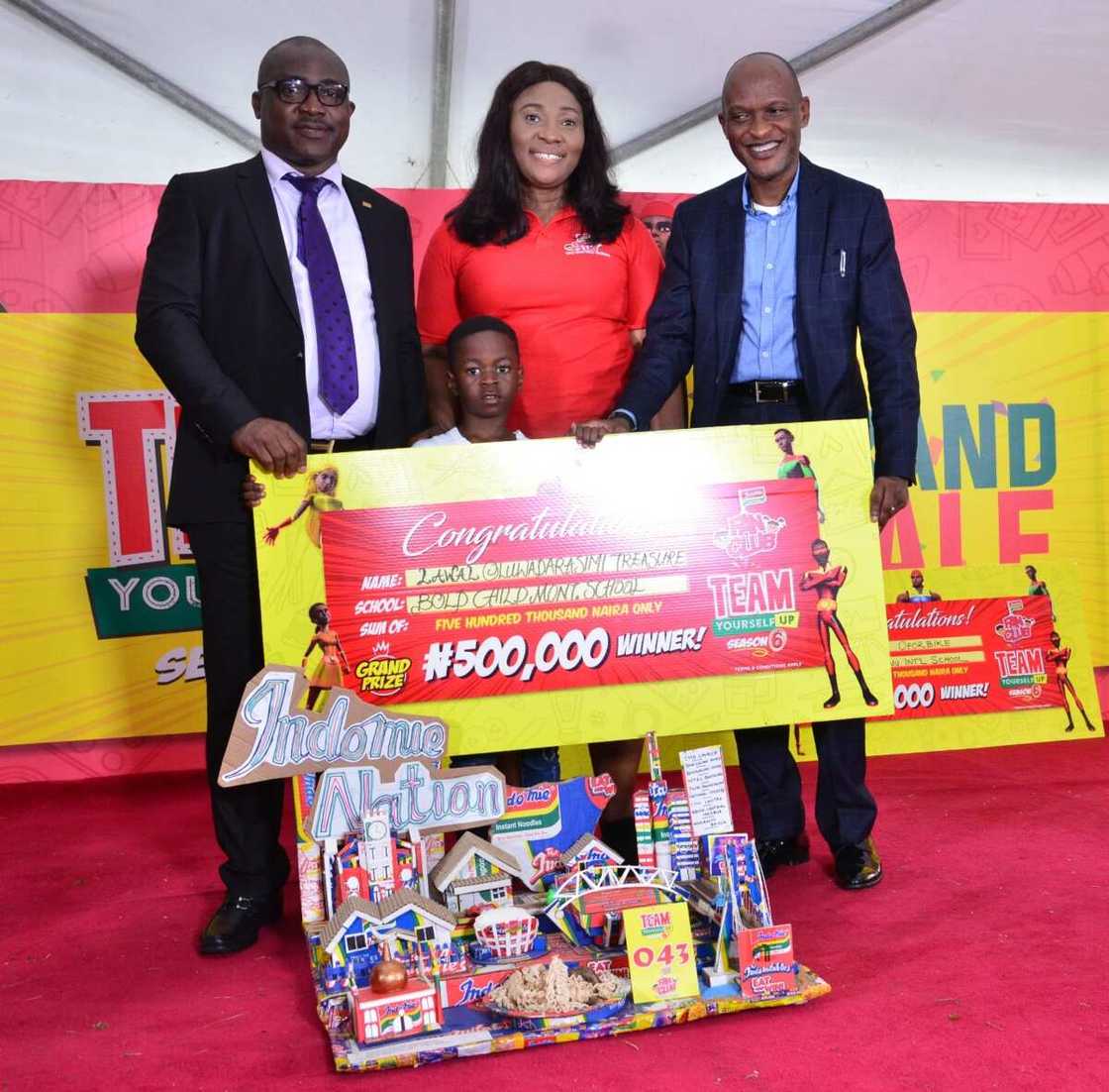 Indomie Rewards Children as Winners Emerge in Indomie ‘Team Yourself Up’ Season 6 Competition Indomie Rewards Children as Winners Emerge in Indomie ‘Team Yourself Up’ Season 6 Competition