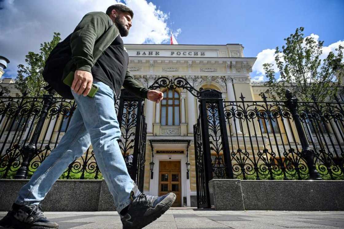 Russia's central bank warned inflationary pressure was still rising Russia's central bank warned inflationary pressure was still rising