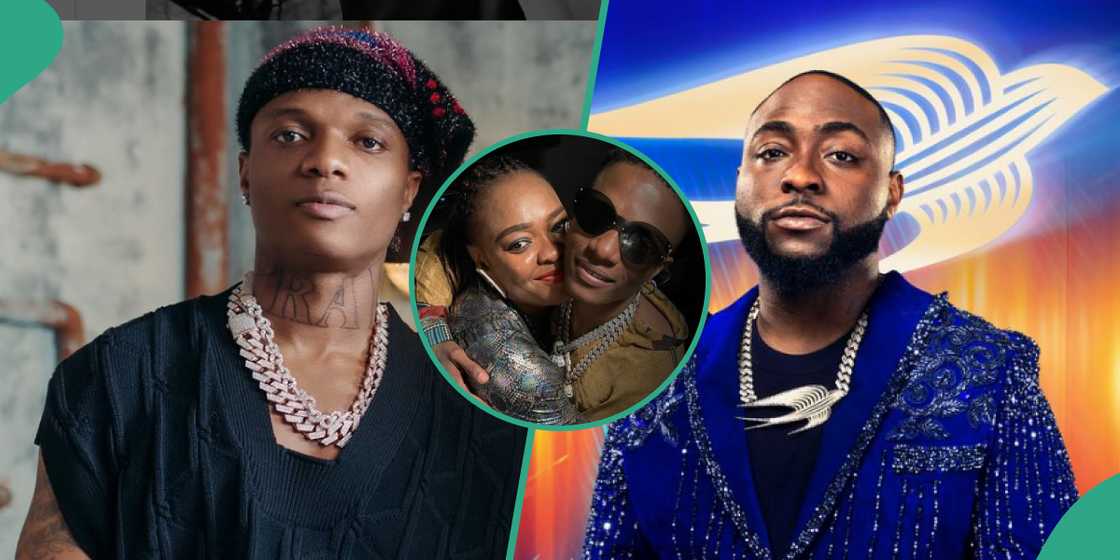 Wizkid's sister reacts to Davido's aide warning