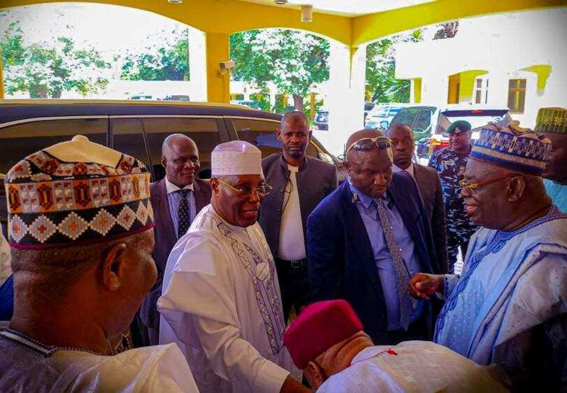 Atiku ya gana da tsohon shugaban kasa, IBB Atiku ya gana da tsohon shugaban kasa, IBB