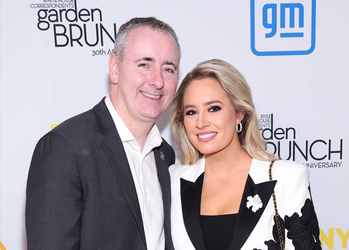 Brian Fitzpatrick and Jacqui Heinrich attend the 30th Anniversary White House Correspondents' Garden Brunch in Washington, DC Brian Fitzpatrick and Jacqui Heinrich attend the 30th Anniversary White House Correspondents' Garden Brunch in Washington, DC