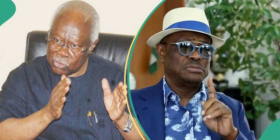 Bode George, PDP chieftain, speaks on PDP crisis and Nyesom Wike Bode George, PDP chieftain, speaks on PDP crisis and Nyesom Wike