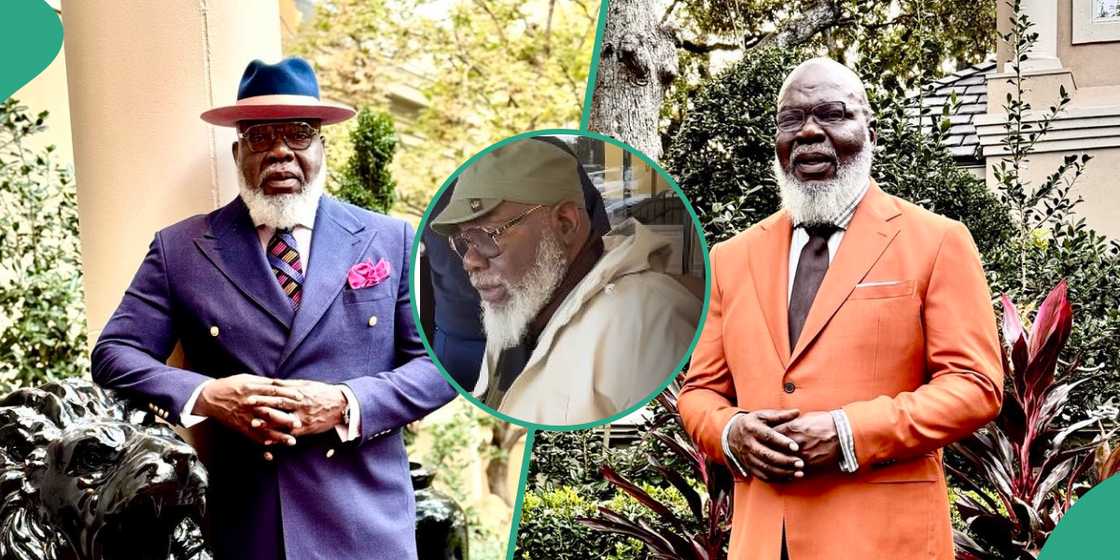 TD Jakes appreciates God for life. TD Jakes appreciates God for life.