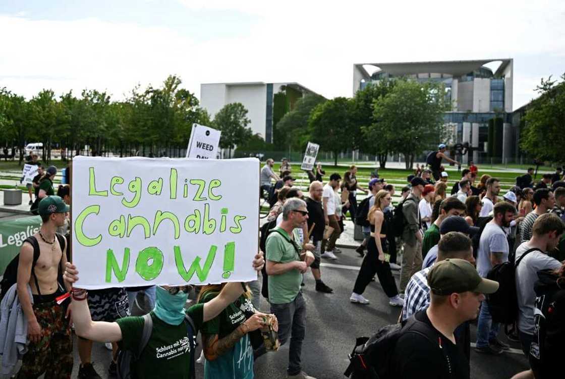 The bill would allow adults to possess up to 25 grams (0.9 ounces) of cannabis and grow up to three plants for personal use The bill would allow adults to possess up to 25 grams (0.9 ounces) of cannabis and grow up to three plants for personal use