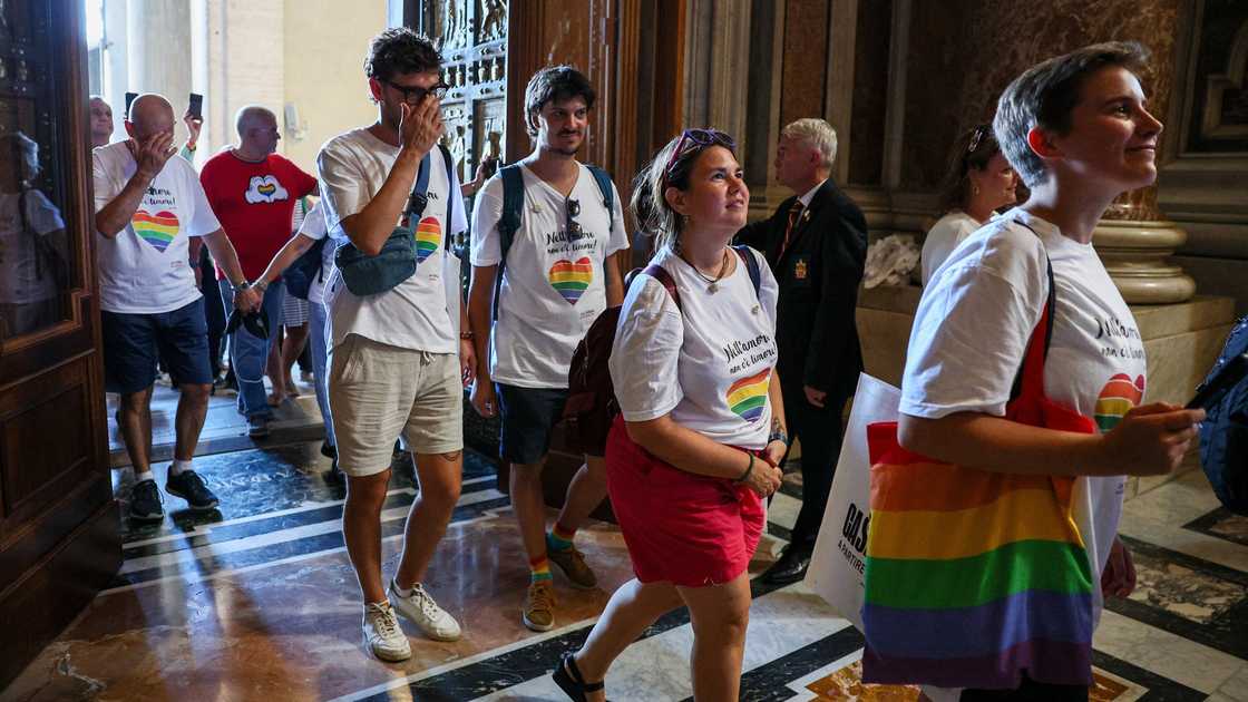 Masu goyon bayan auren jinsi sun samu gata a fadar Vatican