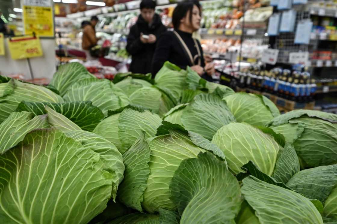 Cabbage is now over three times more expensive than usual, according to the agriculture ministry Cabbage is now over three times more expensive than usual, according to the agriculture ministry