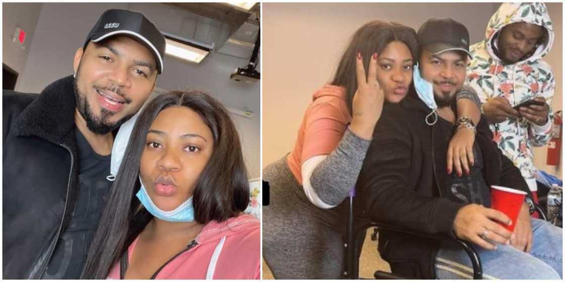 Nkechi Blessing shares cute photos with Ramsey Nouah, says 'he is a whole mood' Nkechi Blessing shares cute photos with Ramsey Nouah, says 'he is a whole mood'