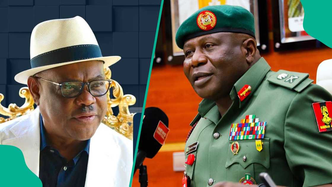 Bello Matawalle discusses Nyesom Wike’s confrontation with a military officer, highlighting the FCT minister’s alleged defiance of the chief of defence staff. Bello Matawalle discusses Nyesom Wike’s confrontation with a military officer, highlighting the FCT minister’s alleged defiance of the chief of defence staff.