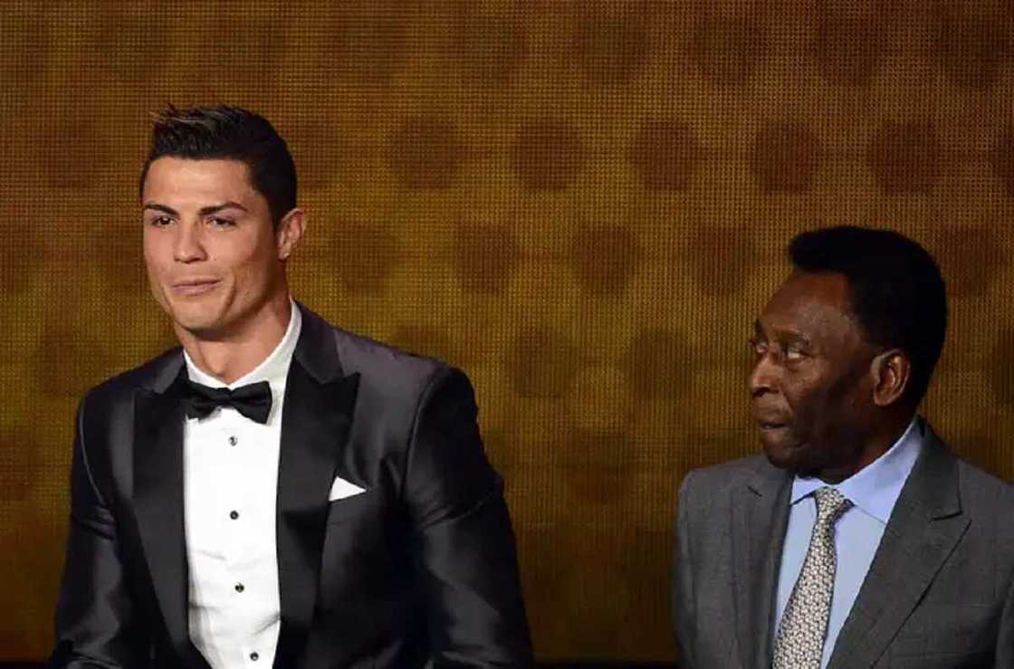 Cristiano Ronaldo ya zarce Pele yawan kwallaye bayan ya ci kwallo na 758 Cristiano Ronaldo ya zarce Pele yawan kwallaye bayan ya ci kwallo na 758