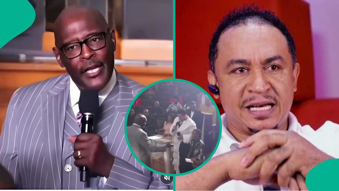 Pastor Marvin Winans faces criticism for confronting church member.