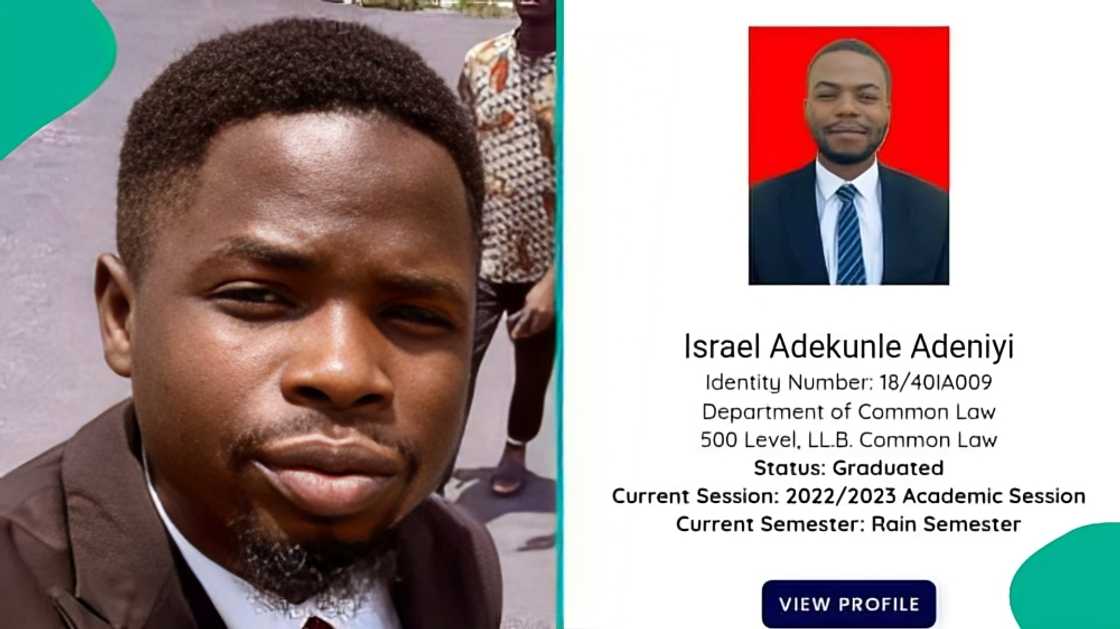Man who broke UNILORIN Law faculty record emerges overall best at Nigerian Law School Man who broke UNILORIN Law faculty record emerges overall best at Nigerian Law School