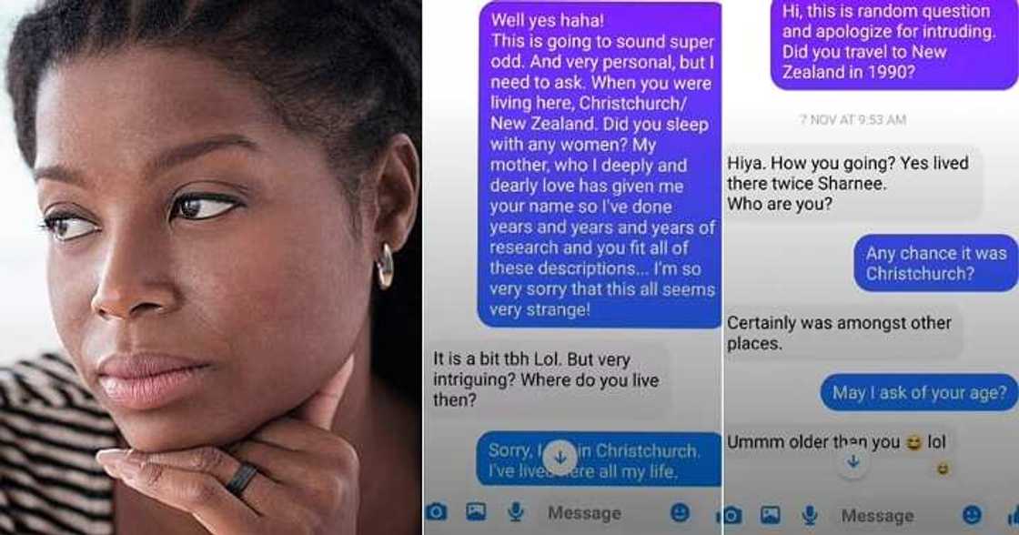Lady leaks chat with dad, 31 years Lady leaks chat with dad, 31 years