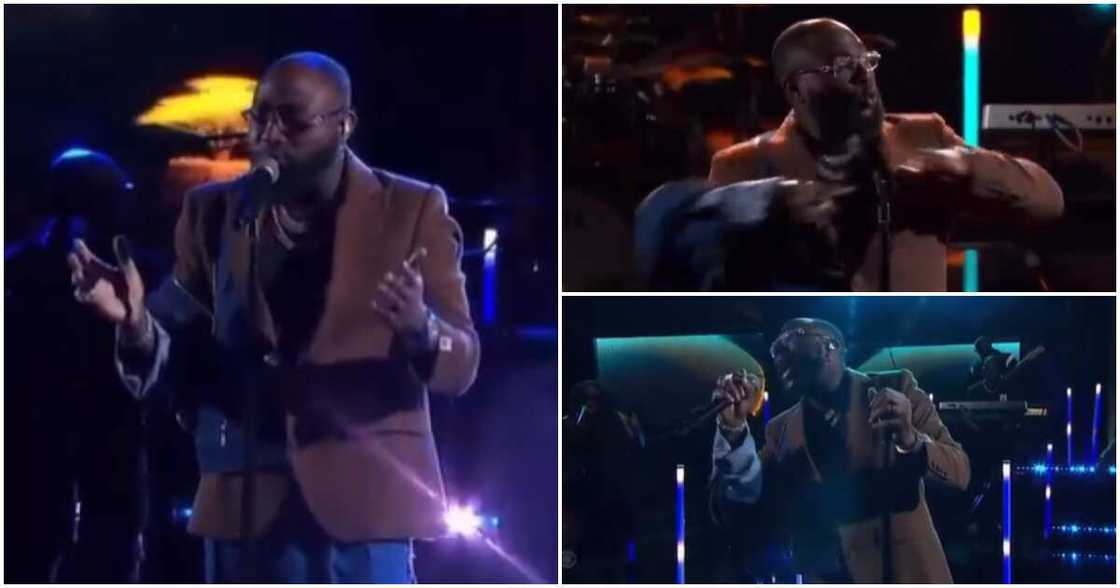 Davido on The Late Show with Stephen Colbert Davido on The Late Show with Stephen Colbert