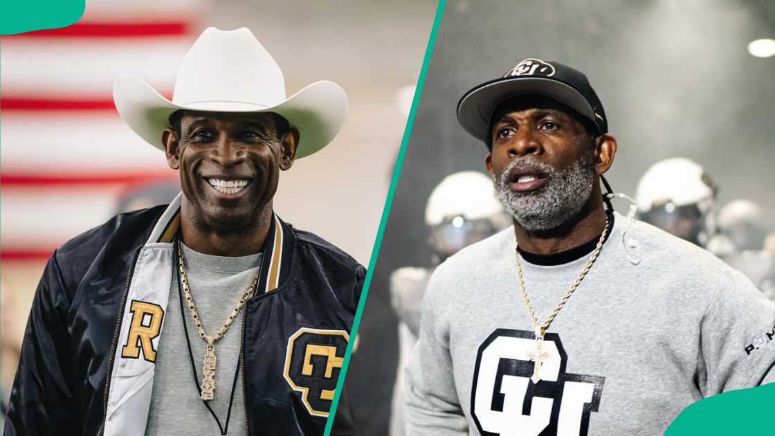 Deion Sanders wearing hats Deion Sanders wearing hats