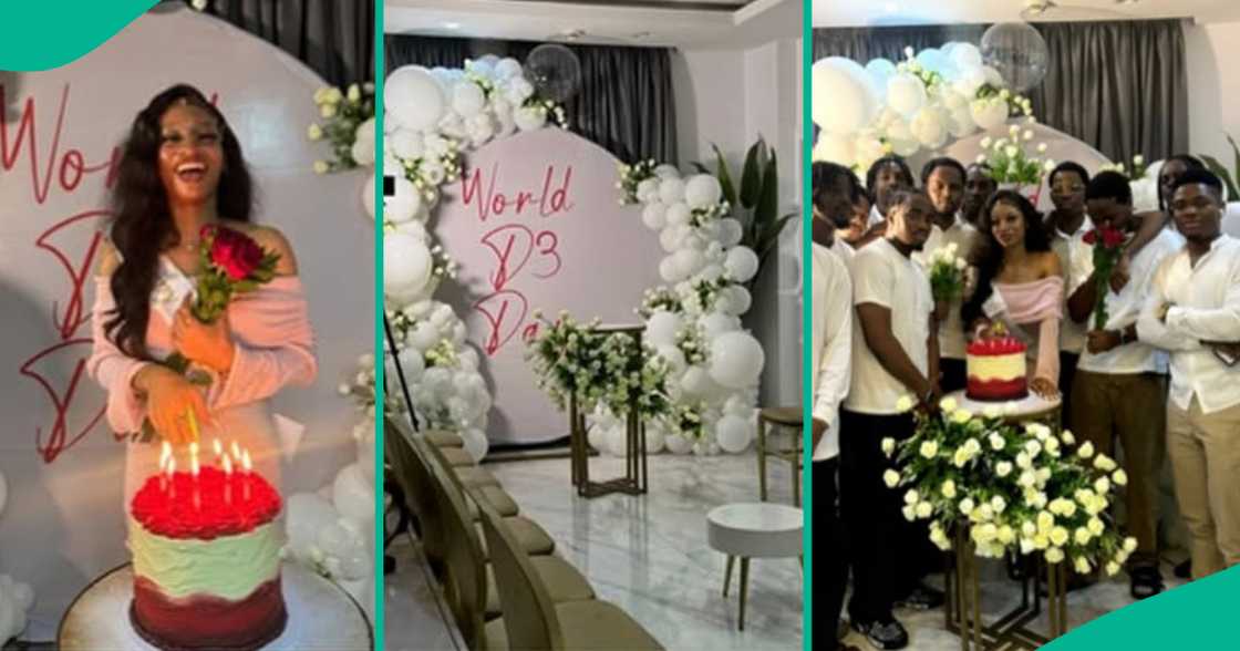 May Edochie's daughter throws all-white party for her birthday. May Edochie's daughter throws all-white party for her birthday.