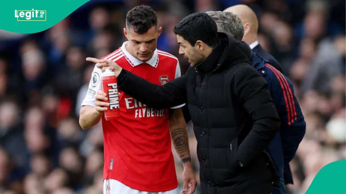 Arsenal, Granit Xhaka, Premier League, England, Gunners Arsenal, Granit Xhaka, Premier League, England, Gunners