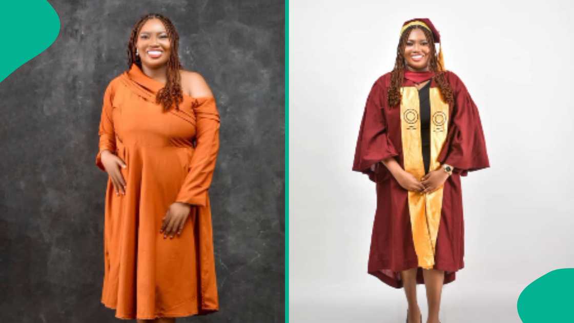 Years after dropping out of OAU because her CGPA fell below 1.0 lady bags first-class degree from UNILAG