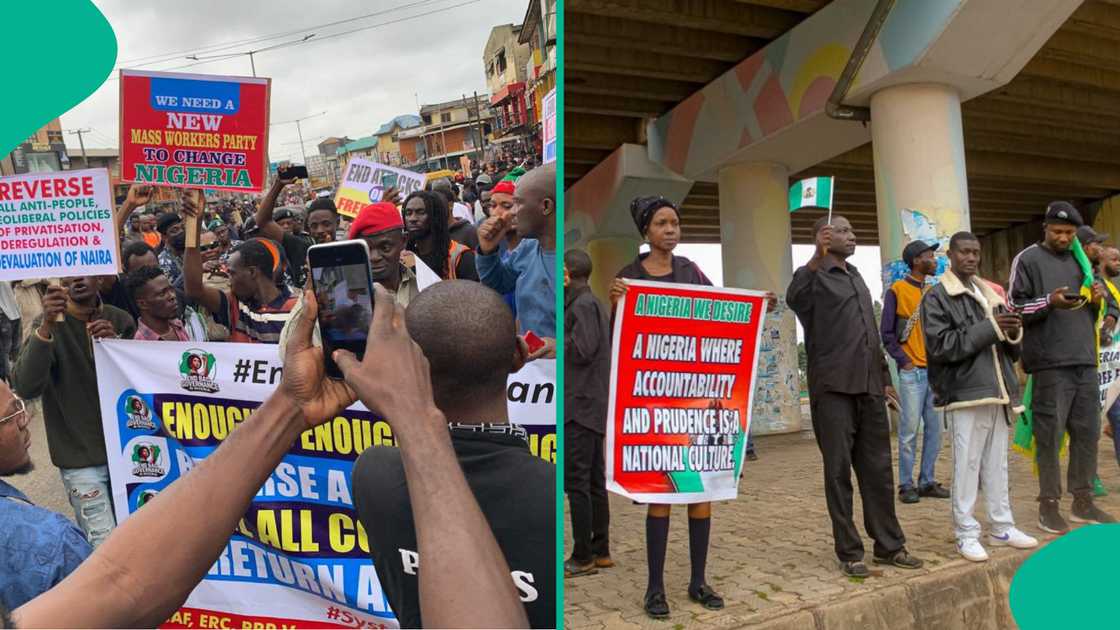 Protesters seek a better Nigeria