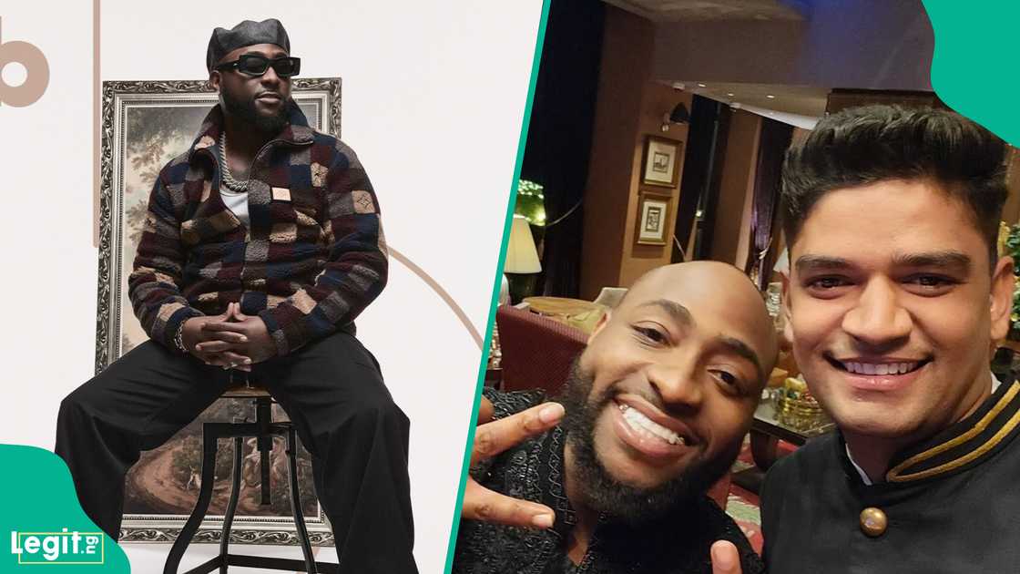Indian man thanks Davido with powerful message and prayers, says his life changed after he met the singer a year ago in India.