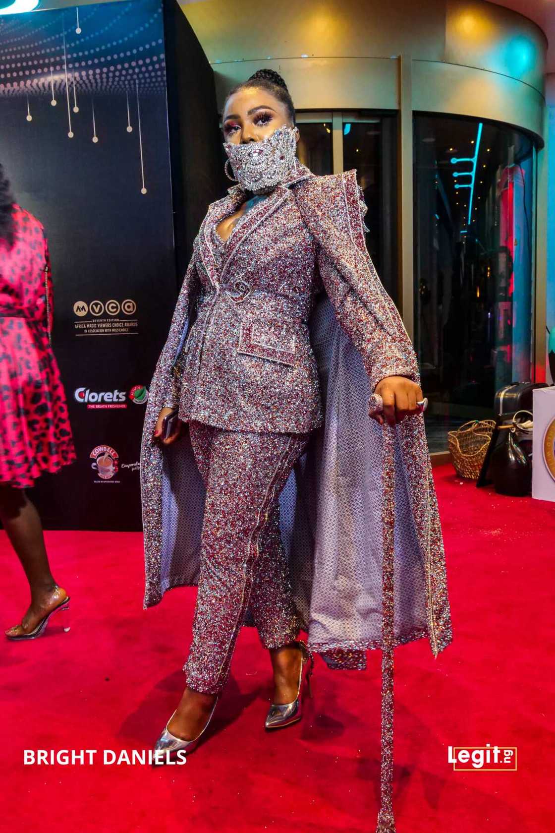 Ifu Ennada at the AMVCA Ifu Ennada at the AMVCA